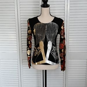 NWT Custo Barcelona Top size 3 Medium